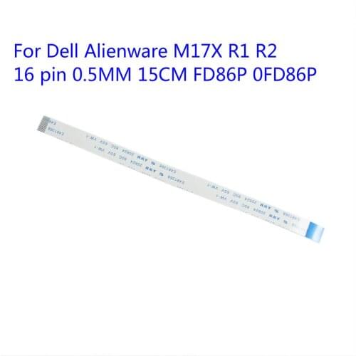 Power Button Ribbon Flex Cable 16pin 0.5MM 15CM FD86P 0FD86P For Dell Alienware M17X R1 R2