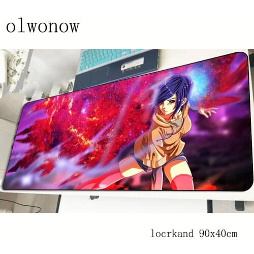 Tokyo Ghoul pad mouse computer gamer Boy Gift mouse pad 900x400x3mm padmouse wrist rest mousepad ergonomic gadget office mats