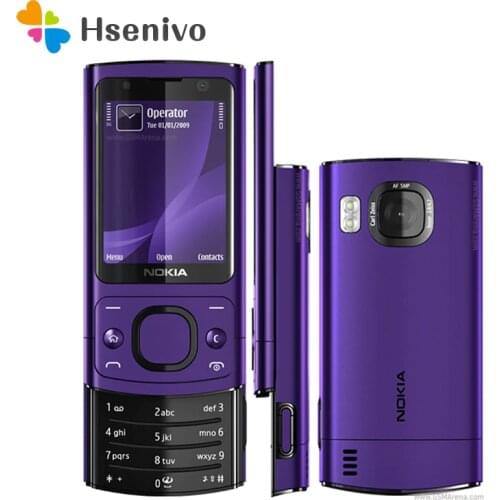 Nokia 6700s Refurbished-Original Nokia 6700S mobile phone Bluetooth FM JAVA 5MP 3G 6700 Slider cell phone refurbished