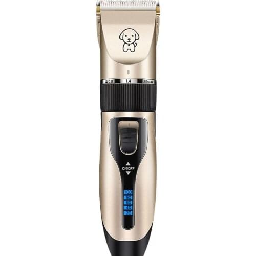 New model 2021 dog supplies wireless refillable low noise Pet cliper haircut machine for dogs pet hair trimmer