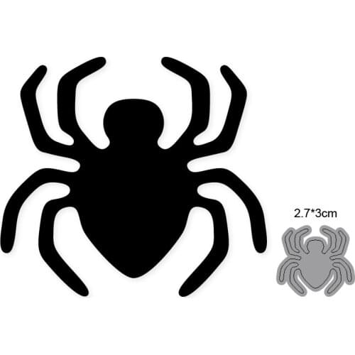 New metal cutting dies cut die mold Halloween dies Spider Decoration Scrapbook paper craft knife mould blade punch stencils dies