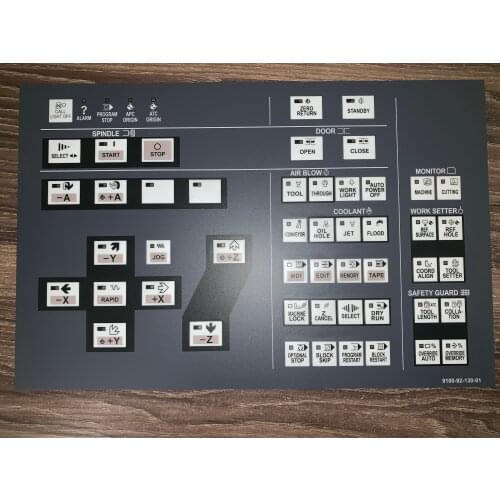 For Hitachi FANUC Operation panel button film processing center VS40/VS50/VS60 lathe