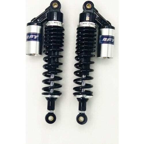 2pcs 340MM Universal 8mm spring Motorcyc Shock Absorbers for BMW R60 R100 Honda Yamaha VMAX V-MAX Suzuki GS1000/G Kawasaki black