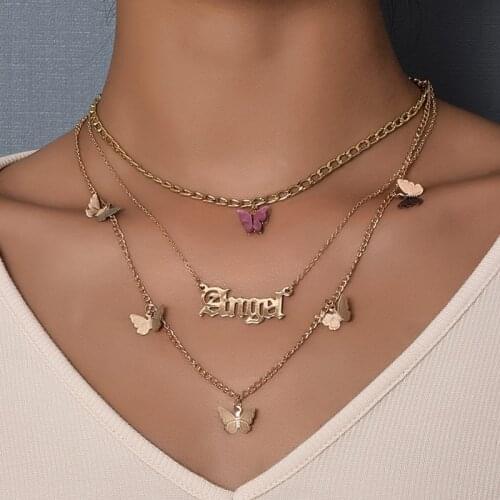 VINKYMY Gold Chokers