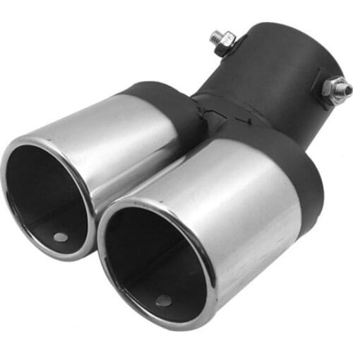 704C Exhaust Pipe High-temperature Resistant Drain Design Stainless Steel Double Outlet Exhaust Pipe Tail Throat for Bluebird