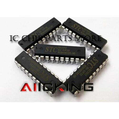 100% New&original STC12C2052-35I-DIP20 PDIP20 STC12C2052 In Stock