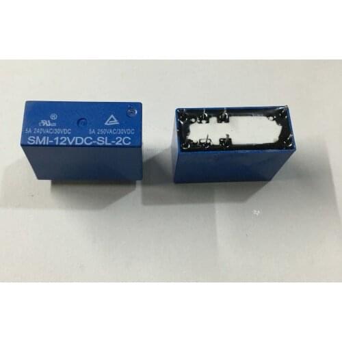 2pcs/lot SMI-12VDC-SL-2C SMIH-05VDC-SL-C SMIH-12VDC-SL-C 8PIN dip8 DC 12 V 5A 250 V 5v 05V 12V 24V NEW