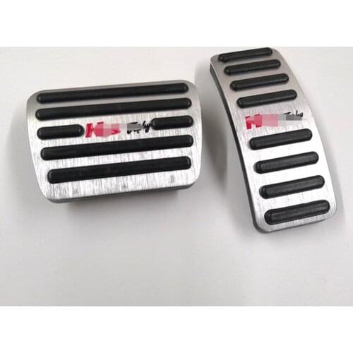 Car Accessories For MG HS 2018 2019 2020 Pedal Brake Accelerator Rest Cover Anti Skid Foot Pad Auto Styling Sticker Trim