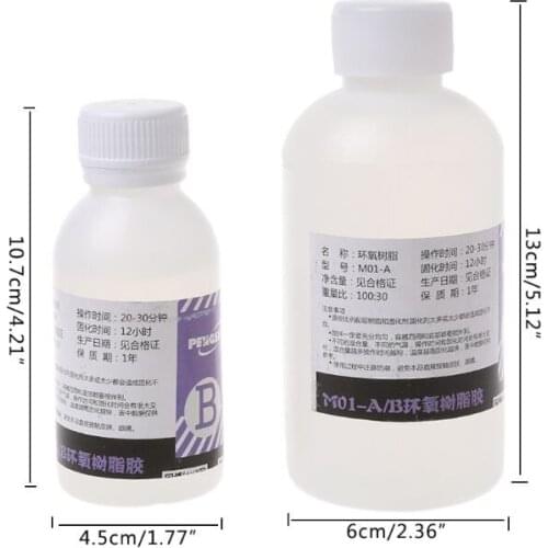 Epoxy Resin & Curing Agent Kit Fiber Reinforced Polymer Resin Composite Material New