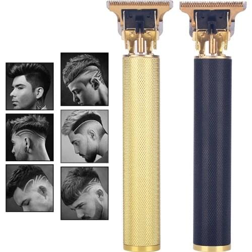 Professional Rechargeable T9 Hair Clipper Baldheaded Electric hair Cordless Shaver Trimmer Men Barber Hair Cutting Machine Tools