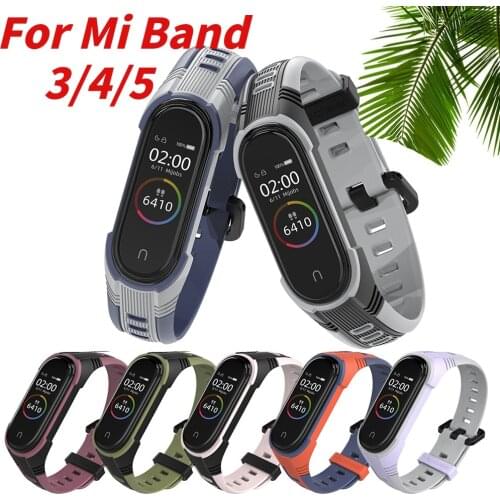 Replaceable Strap for Xiaomi Mi Band 5 4 3 Breathable Strap on Mi Band4 Band3 Band5 Breathable Bracelet on Xiaomi Mi Band 3 4 5