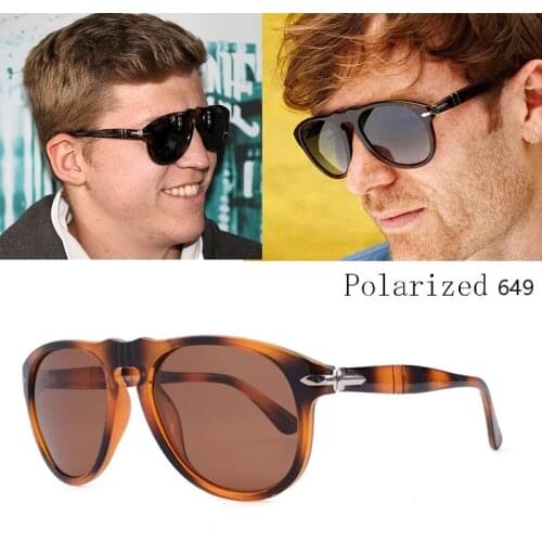 2021 luxury Classic Vintage Pilot Steve Style Polarized Sunglasses Men Driving Brand Design Sun Glasses Oculos De Sol