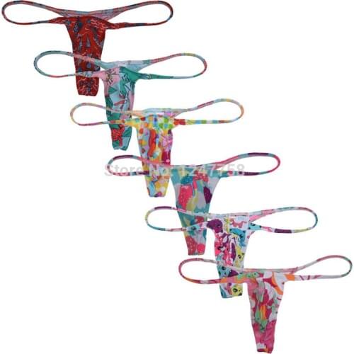 Limited Edition Men Extreme Micro G-String Thong Colorful Shorts Male Push Up Posing Bulge Pouch Tanga Trunks