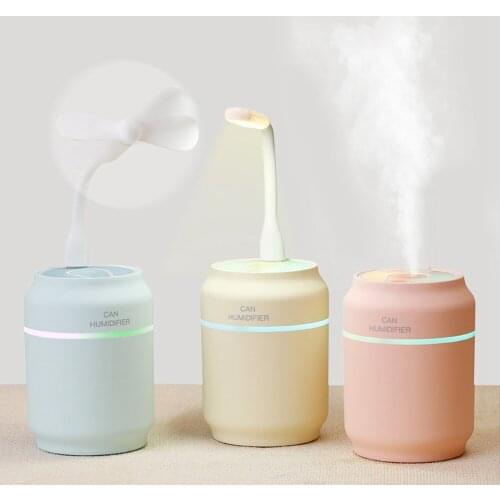 200ml air humidifier home USB aroma therapy essential oil diffuser mini ultrasonic humidifier car humidificador led night light