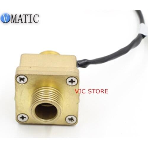 High Quality Electronic Motion Sensor Toilet Flush Brass Material Price VC4050-G1-2 Machinery Flow Water Switch