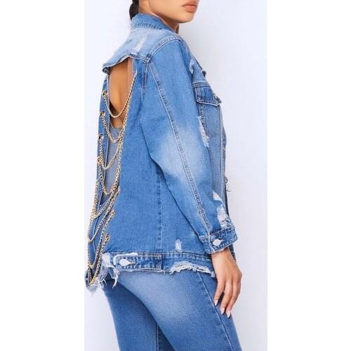 Young17 Womens Denim Jackets