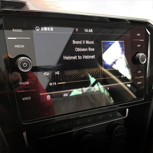 Tempered Glass Car Navigation GPS Screen Protective Film For Volkswagen VW Tiguan 2 MK2 Allspace 2016-2018 2019 2020 Accessories