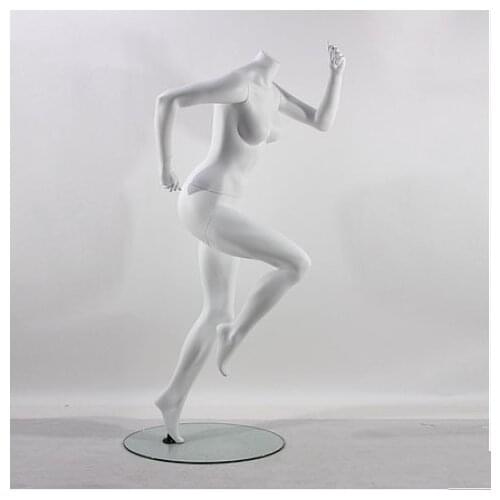 Female Headless Sports Running Mannequin Full Body Running Model Customized Hot Sale