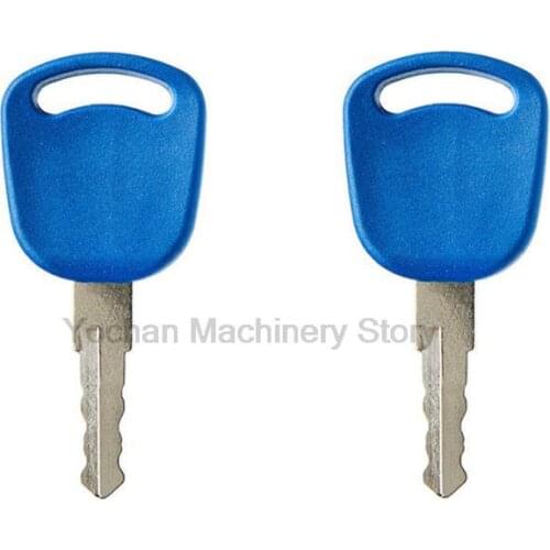 2 Pcs 14601 Key For New Holland Case Tractor Excavator Grader Dozer Heavy Equipment 82003267 82030143 Free Shipping