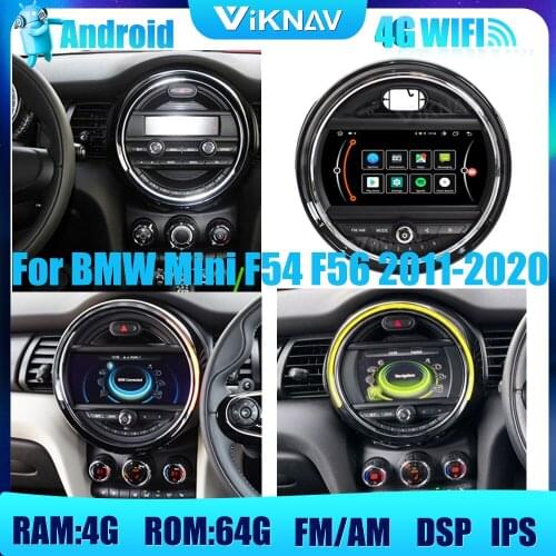 Android 10.0 Car Radio Audio Player For BMW Mini F54 F56 2011-2020DVD Multimedia Navigation Wireless Carplay Car Stereo 2 din