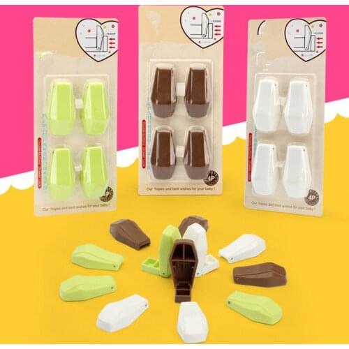 Child Safety Locks Baby Care Drawer Hand Anti Pinch Device Baby Safety Security Cabinet Locks Straps High Quality Durable