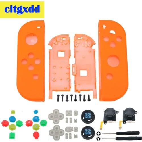 Cltgxdd Color Housing Shell Cover Button Replacement For Nintend Switch NX JoyCons Game Controller joystick Housing Shell Case