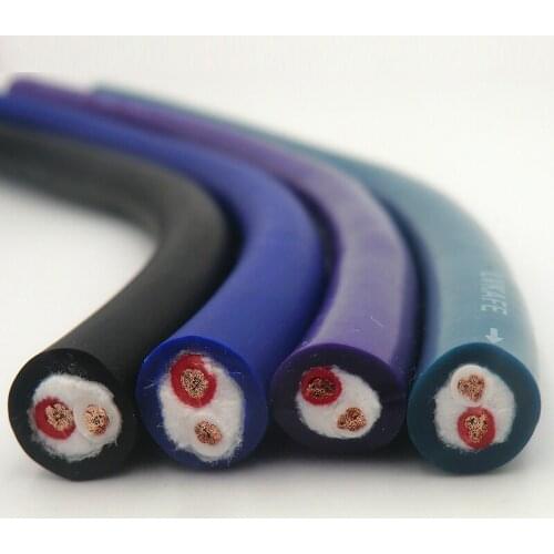 Stage Audio Engineering Cable 2 core HIFI Speaker Wire Oxygen-free Copper Loud Speaker Line