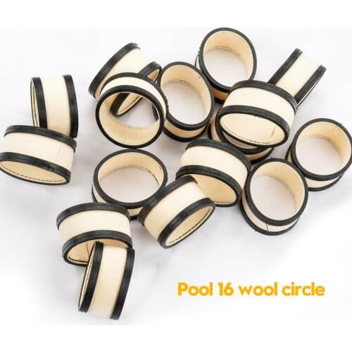 Billiard Ball Cleaner Machine Wool Loops 16/22 Wool Circles For Black 8/Snooker Automatic Cleaning Machine Billiard Accessories