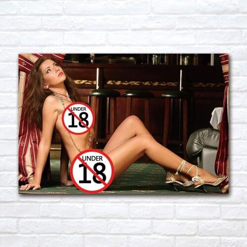 Fashion Poster Print Long-legged Beauty Wall Art Canvas Painting Modern Trendy Pictures for Living Room Home Decor