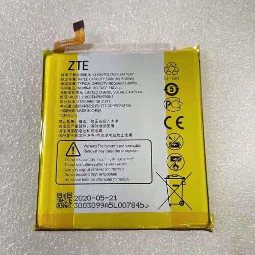 NEW Original Li3939T44P8h756547 Battery For ZTE A2019 Pro AXON 9 Pro A2020 A2020N2 Axon 10 Pro 5G Mobile Phone High Quality