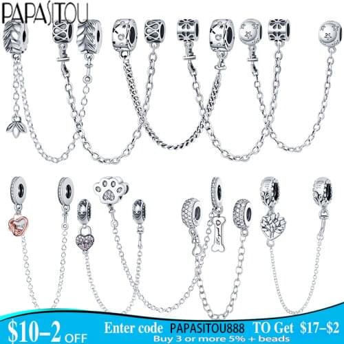 PAPASITOU Silver Chains