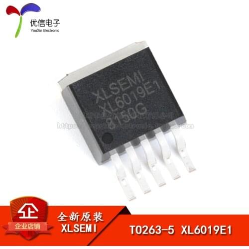 Genuine original XL6019E1 TO263-5 5A 60V 180khz boosting DC power converter