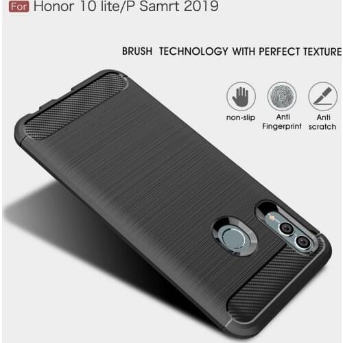 For Huawei P Smart 2019 POT-LX3 POT-LX1 Shockproof Phone case cover for Huawei Honor 10 Lite Armor case Back cover Coque Etui