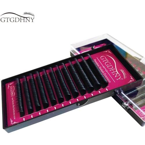 Individual Eyelashes Extension Supplies 8-17mm Russian Volume Professional Soft Natural Cashmere Faux Lashes Tray Makeup Cilios