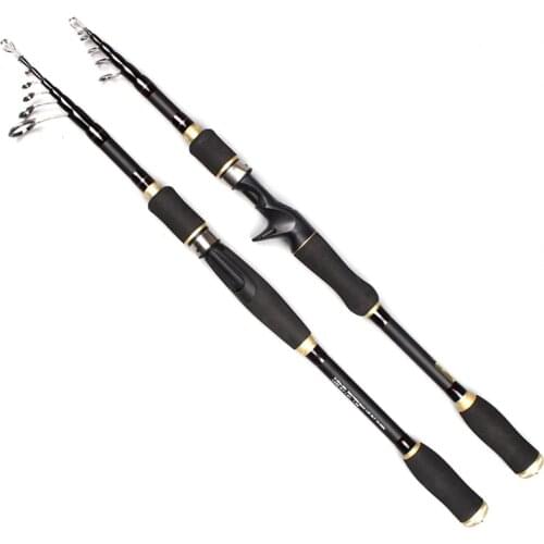 1.8/2.1/2.4/2.7/3/3.6m MH power carbon telescopic fishing rod casting rod spinning lure weight 10-28g super light hard carp rod
