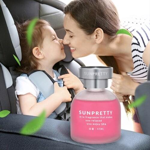 U90C 1 Piece Car Fragrance Diffuser Perfume Bottle Holders Ornaments Interior Decoration for Car Homes Offices Air Fresheners