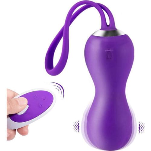Vaginal Balls Wireless Remote Control Jump Egg Silicone Kegel Ball Female Vagina Tighten Massage Vibrators Sex Toy For Women