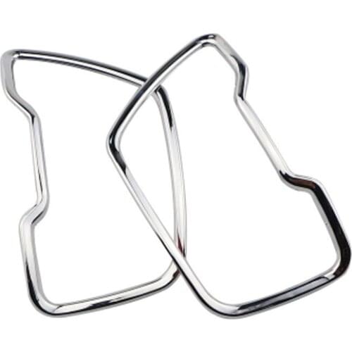 Foal Burning 2Pcs Car Chrome Interior Air Vent Outlet Conditioning Trim Sticker for Kia Sportage R Sportager 2012 - 2015 Parts