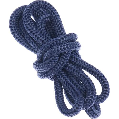 1Pcs Boat Fender Lines 1/4' x 5FT Mooring Line Marine Docking Ropes Double Braid