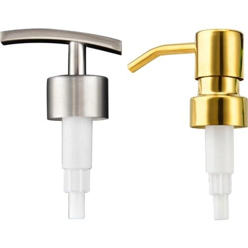 304 Rust Proof Stainless Steel Soap Dispenser Pump Replacement for Your Bottles Spare Parts