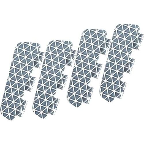 4/8pcs Ride Safely With Style Bike Reflector No Drag Lightweight Bicycle Wheel Reflector Bike Wheel Reflective Sticker W