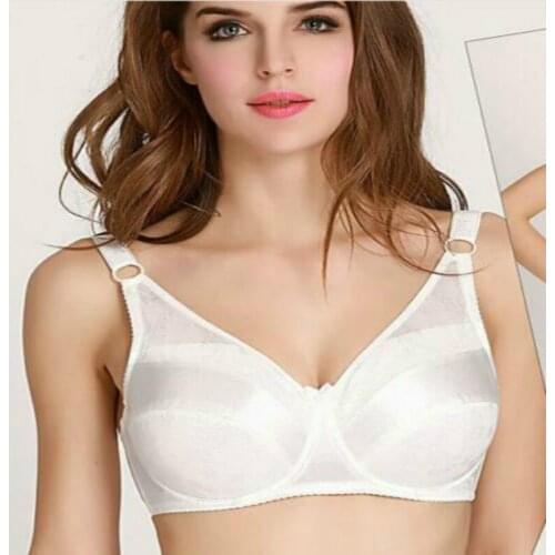 White Breast Form Bra for Silicone Breast Prosthesis Crossdress Pocket Crossdresse Transgender Queen Transvestite Mastectomy Bra