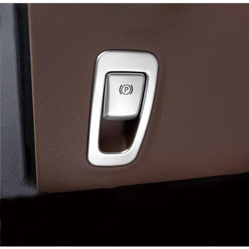 For Mercedes Benz E Class W213 Car styling Used for automotive electronic hand brake decoration handbrake box Cover Accessories