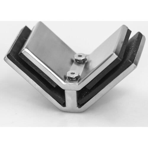 Stainless Steel Pool Fence Railing Handrail Fittings Glass Holder Bracket