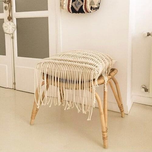 Macrame Pillow Cover Boho Cushion Cover 100% Cotton Wedding Pillow Cover Boho Home Decor, Custom Size and Color