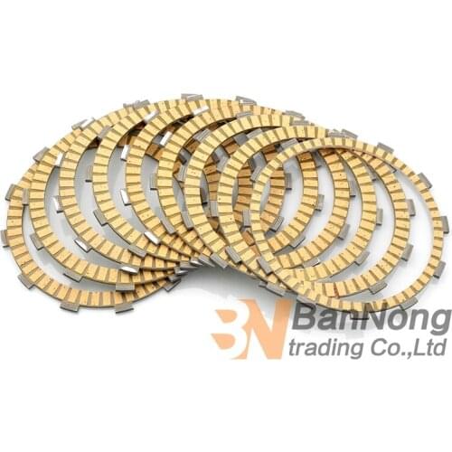 Motorcycle Engines Clutch Friction Plates For SUZUKI GSF1250 Bandit 07-09 GSX1250 15-17 VL1500 13-18