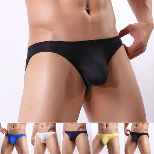 Mens Low Rise Underwear Briefs Sexy Breathable Male Panties Hombre See Through Man Gay Mesh Transparent Ultra-thin Underpants