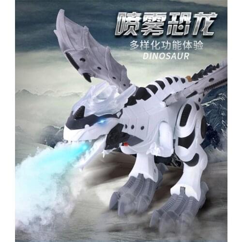 New Dinosaur Toys For Kids Toys White Spray Electric Dinosaur Mechanical Pterosaurs Dinosaur Toy for Children Gift