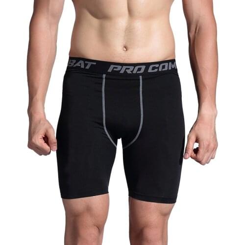 Skinny Fitness Mens Compression Sports Gym Under Base Layer Running Tights Quick-Drying Shorts Trainning Riding Male 3XL Shorts