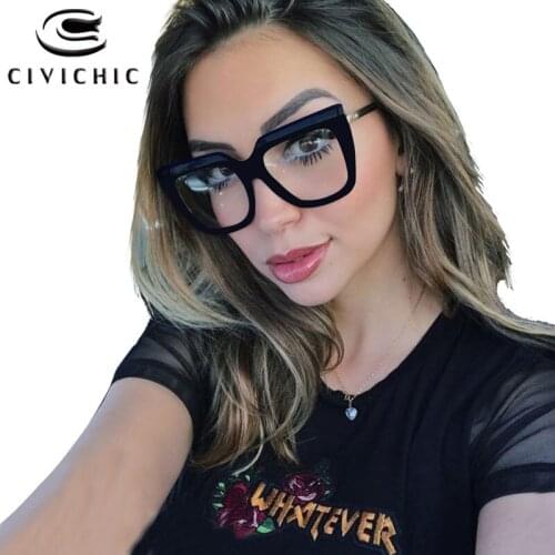Chic Women Glasses Myopia Optical Eyeglasses Frame Retro Cat Eye Clear Gafas De Marca Street Snap Leopard Lunette De Vue COG117